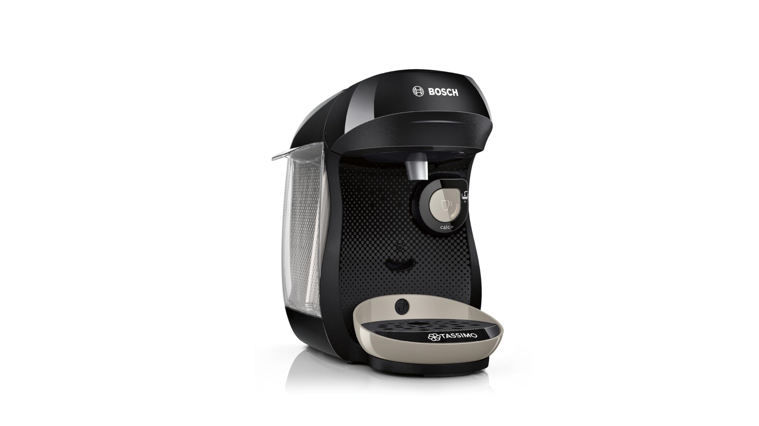 Machine à café Tassimo Happy TAS109E Crème/Noir - 1400 W - 0,7 L