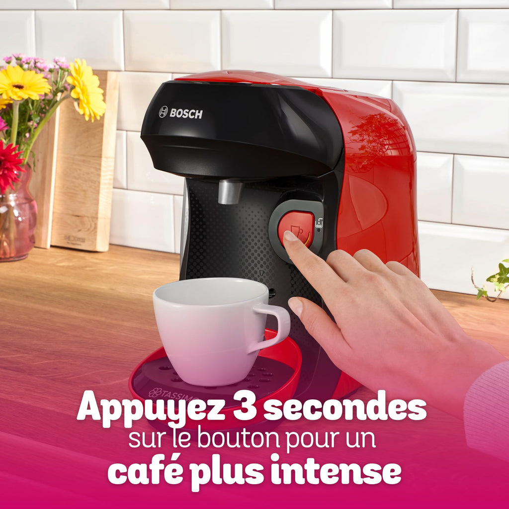 Machine à café Tassimo Happy TAS103E Rouge - +70 Boissons - OneTouch