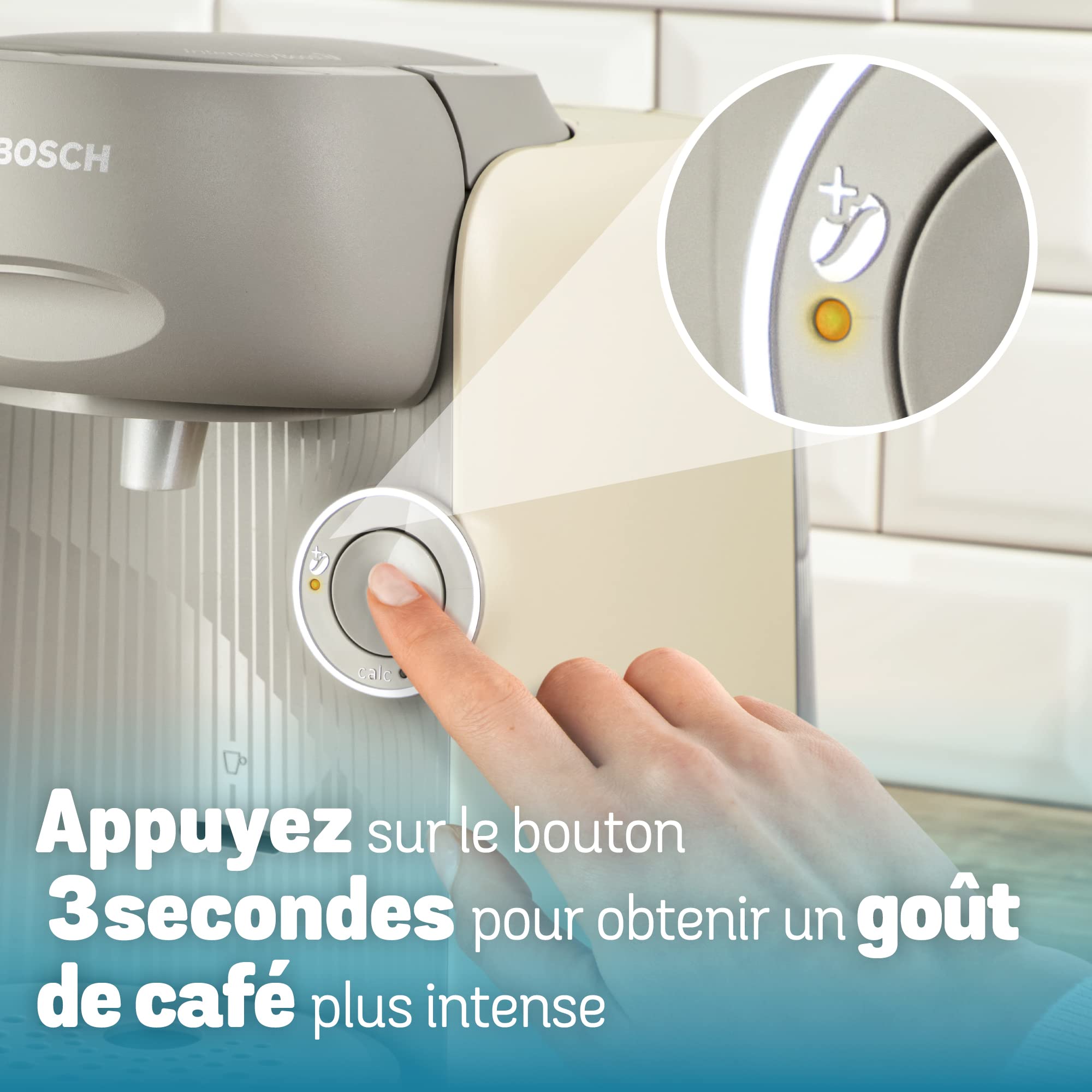 Machine à café Tassimo Finesse TAS16B3 Crème - Jusqu'à 70 Boissons